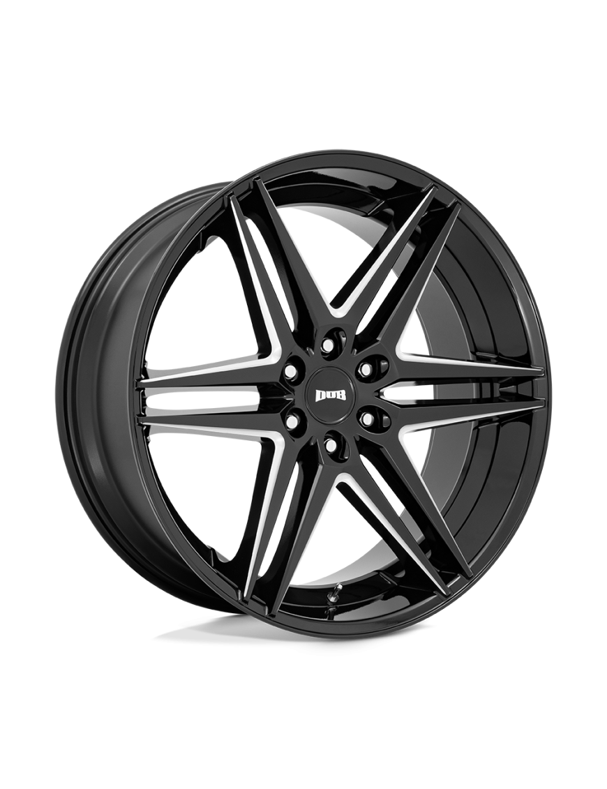 Felga aluminiowa S267 DIRTY DOG Glossy Black Milled DUB