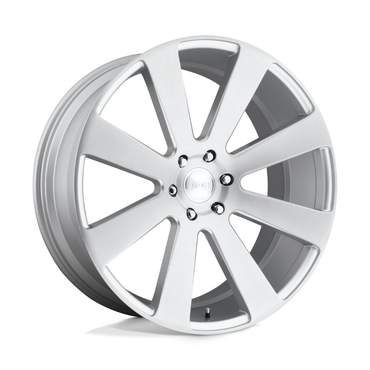 Felga aluminiowa S213 8-BALL Gloss Silver Brushed DUB