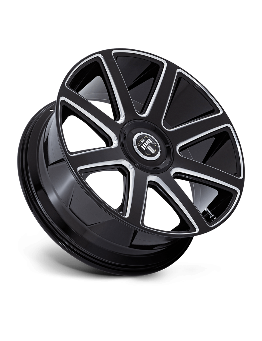 Felga aluminiowa DC273 PULL Gloss Black Milled DUB - ujęcie 2