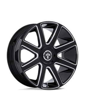 Felga aluminiowa DC273 PULL Gloss Black Milled DUB