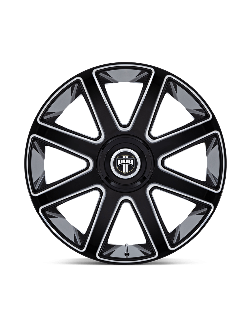 Felga aluminiowa DC273 PULL Gloss Black Milled DUB - ujęcie 3