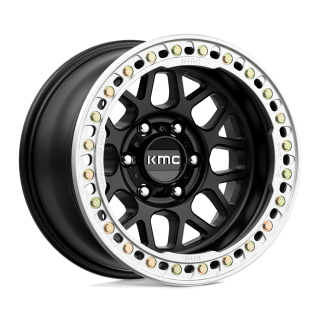 Felga aluminiowa KM235 GRENADE CRAWL BEADLOCK Satin Black KMC