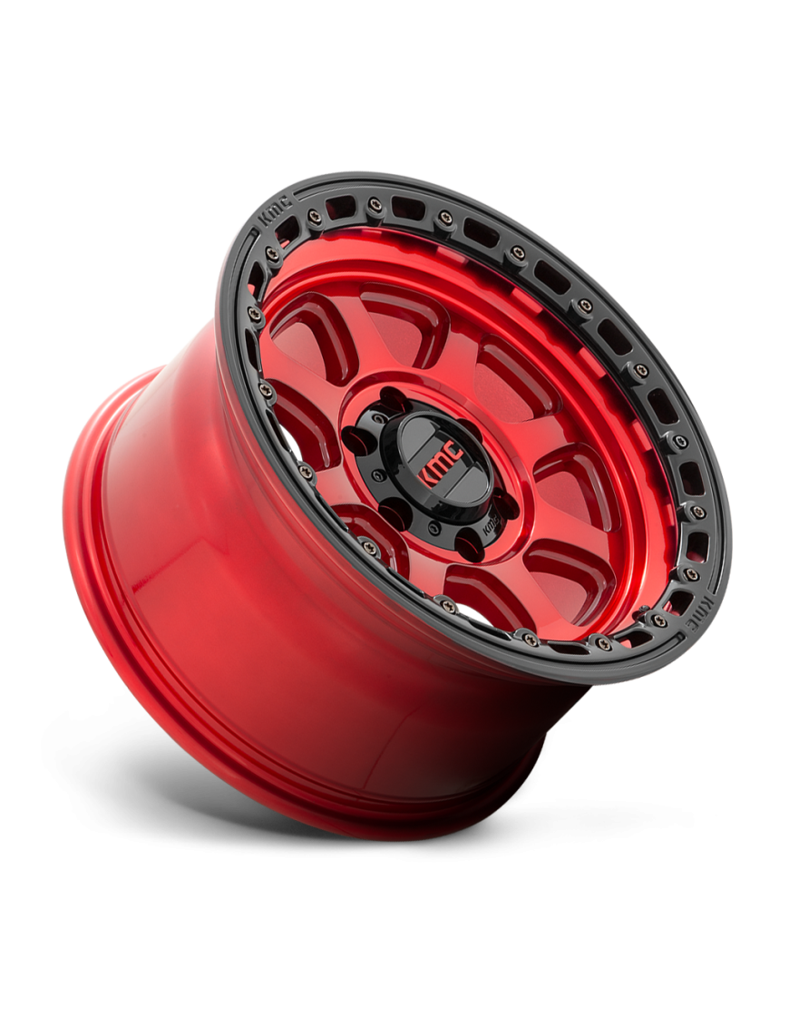 Felga aluminiowa KM548 CHASE Candy Red W/ Black Lip KMC - ujęcie 2