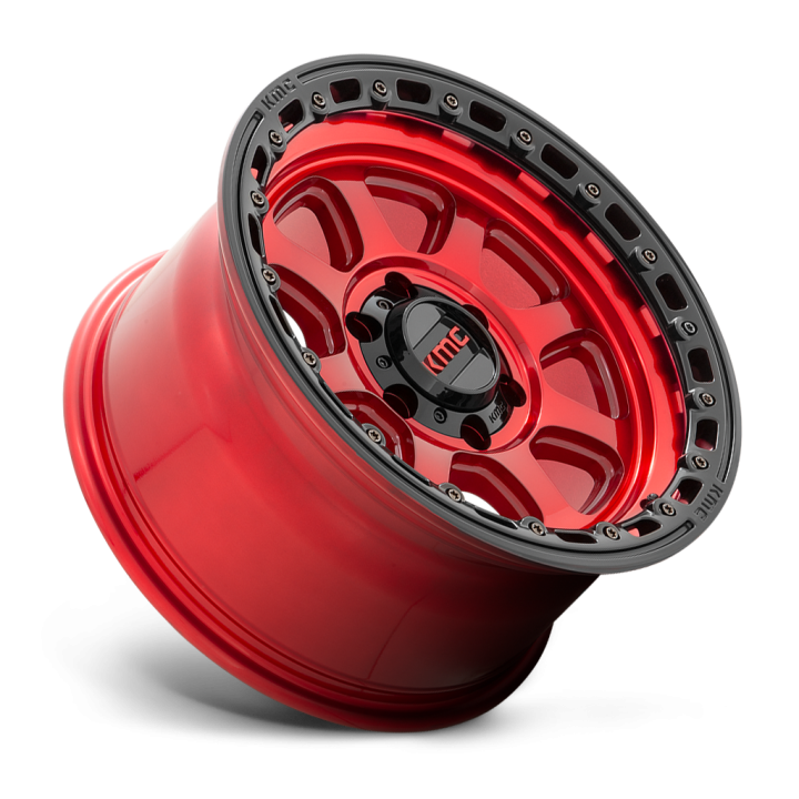 Felga aluminiowa KM548 CHASE Candy Red W/ Black Lip KMC - ujęcie 2