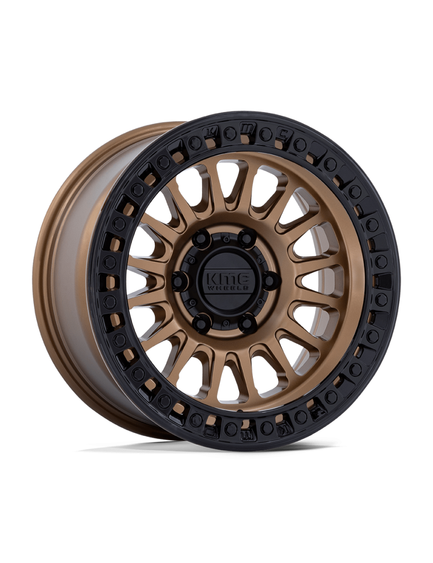 Felga aluminiowa KM552 IMS Matte Bronze W/ Gloss Black Lip KMC