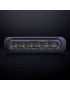 Lampa ostrzegawcza Strands Dark Knight 6 LED, klosz przyciemniany