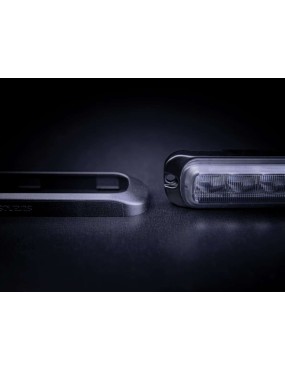 Lampa ostrzegawcza Strands Dark Knight 6 LED, klosz przyciemniany