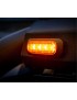 Lampa ostrzegawcza Strands Dark Knight 6 LED, klosz przyciemniany