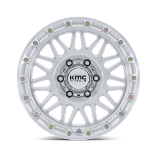 Felga aluminiowa KM555 ATTACK Gloss Silver W/ Machined Face KMC - ujęcie 2