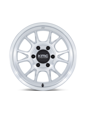 Felga aluminiowa KM729 RANGE Gloss Silver W/ Machined Face KMC - ujęcie 3