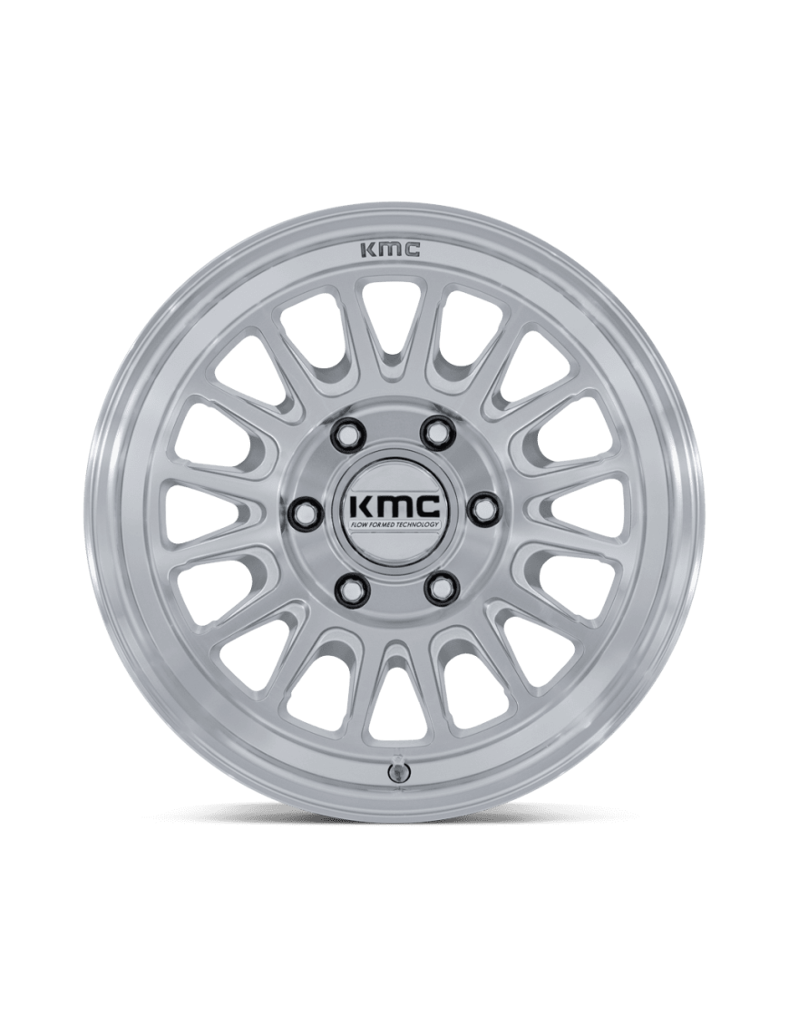Felga aluminiowa KM733 IMPACT FFT Gloss Silver W/ Machined Face KMC - ujęcie 2