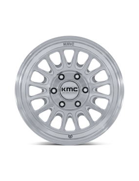 Felga aluminiowa KM733 IMPACT FFT Gloss Silver W/ Machined Face KMC - ujęcie 3