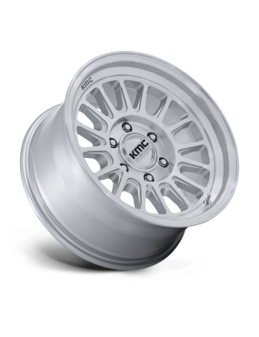 Felga aluminiowa KM733 IMPACT FFT Gloss Silver W/ Machined Face KMC - ujęcie 3