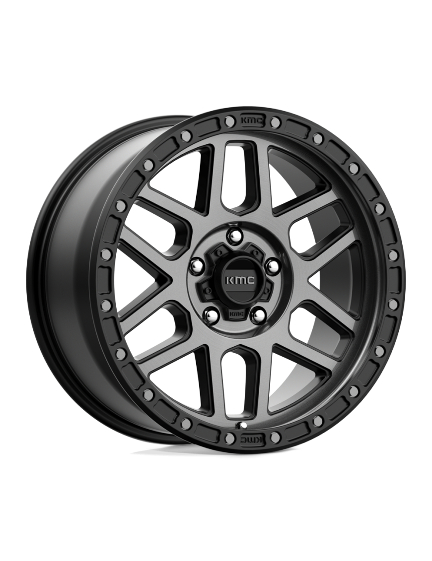 Felga aluminiowa KM544 Mesa Satin Black W/ Gray Tint KMC