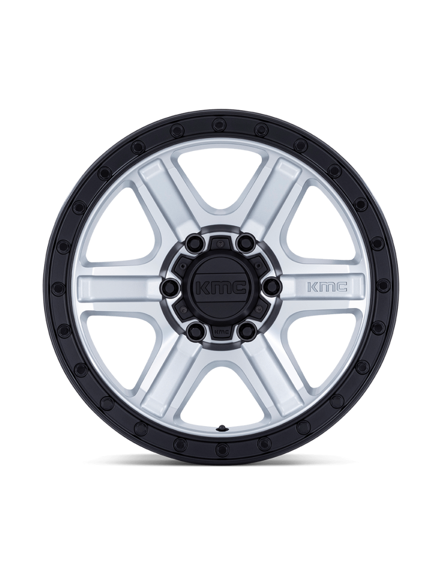 Felga aluminiowa KM551 Outrun Machined W/ Gloss Black LIP KMC - ujęcie 3