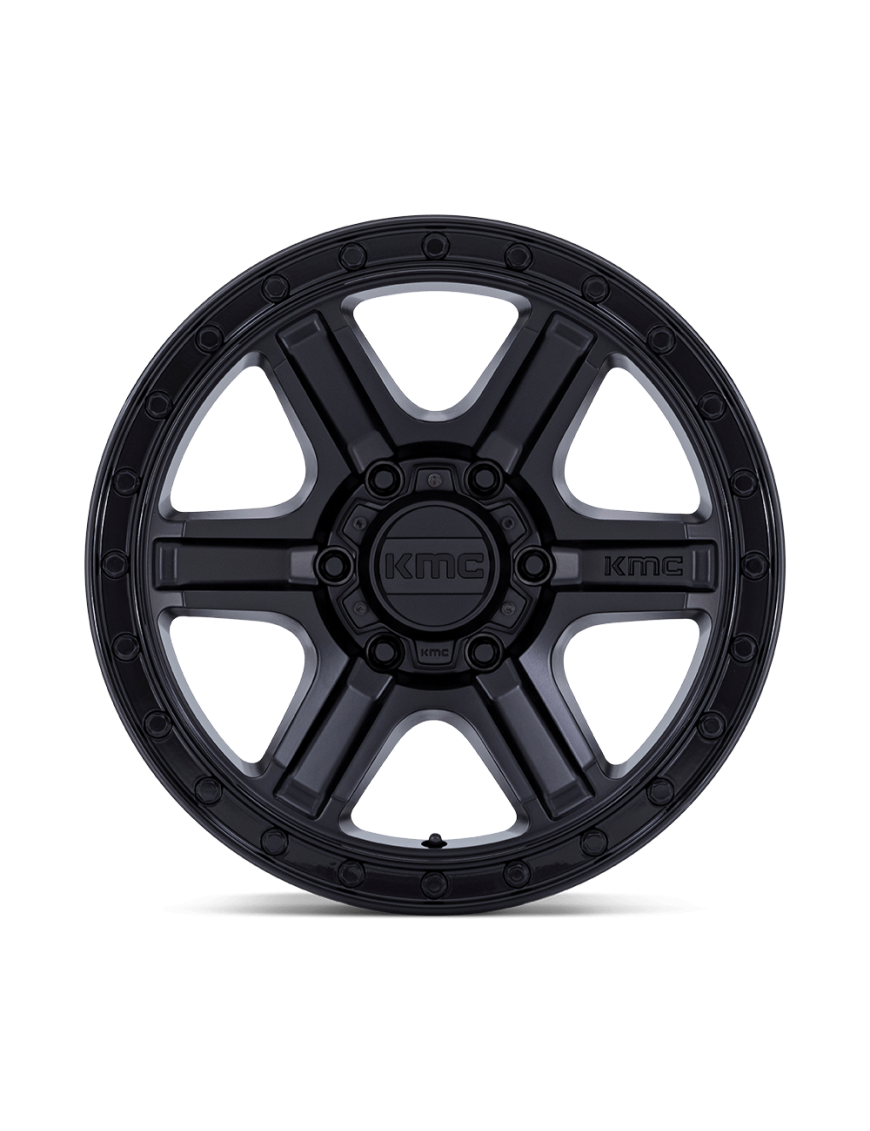 Felga aluminiowa KM551 Outrun Matte Black W/ Gloss Black LIP KMC - ujęcie 3