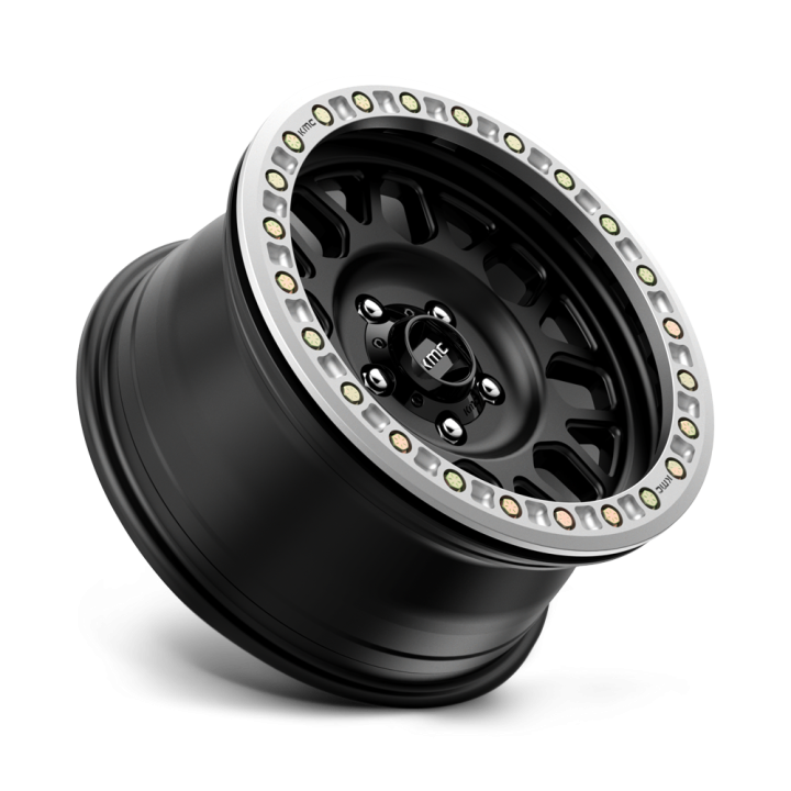 Felga aluminiowa KM234 GRENADE DESERT BEADLOCK Satin Black KMC - ujęcie 2