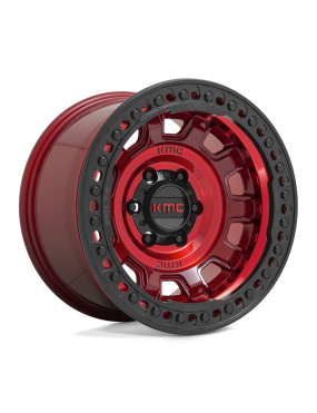 Felga aluminiowa KM236 TANK BEADLOCK Candy Red KMC