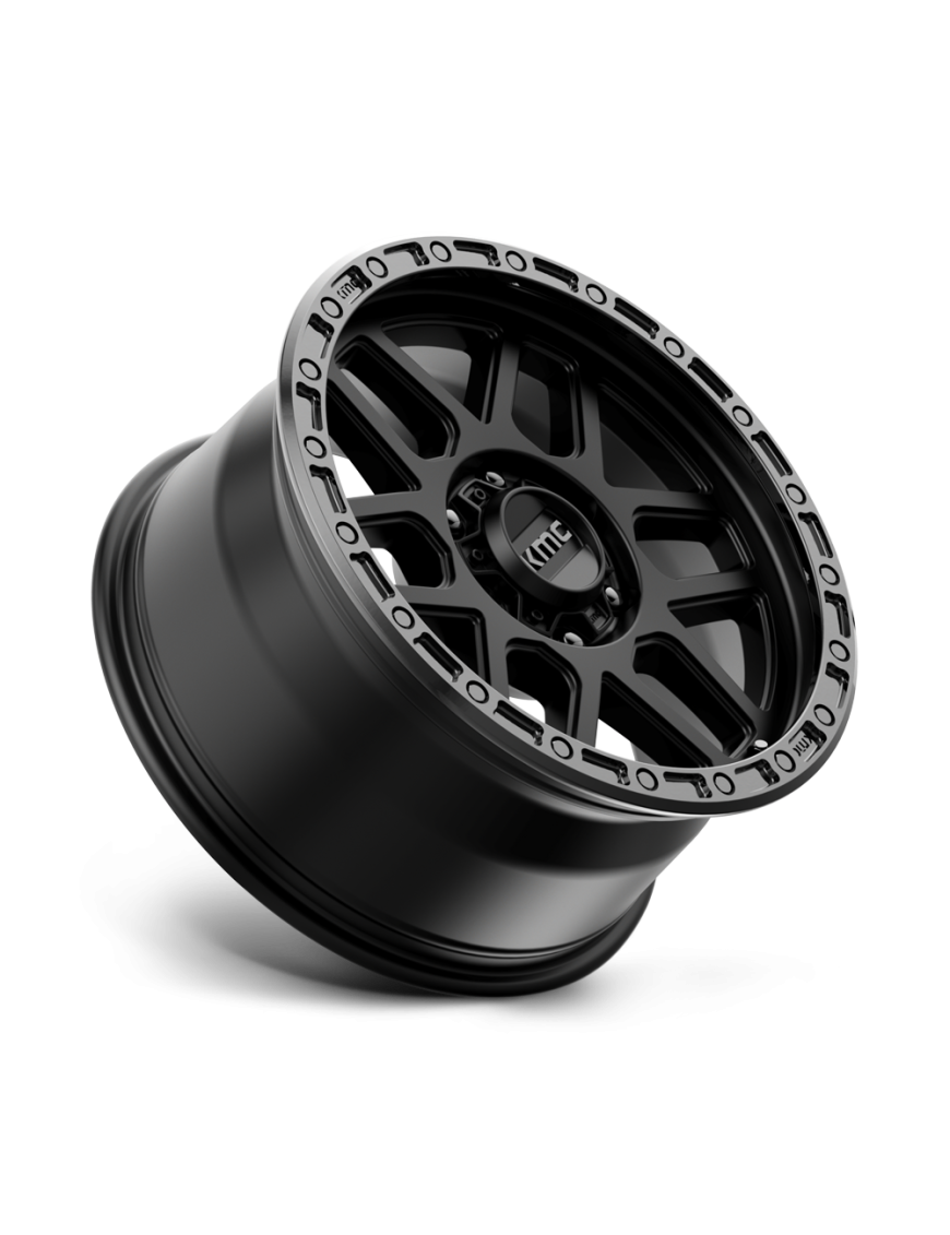 Felga aluminiowa KM544 MESA Satin Black W/ Gloss Black Lip KMC - ujęcie 3