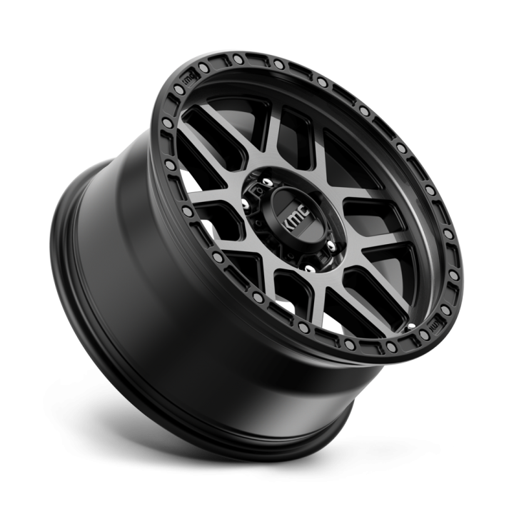 Felga aluminiowa KM544 MESA Satin Black W/ Gray Tint KMC - ujęcie 2