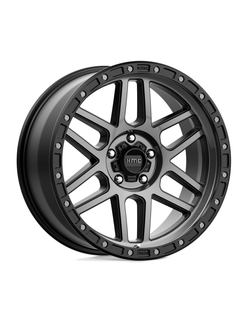 Felga aluminiowa KM544 MESA Satin Black W/ Gray Tint KMC