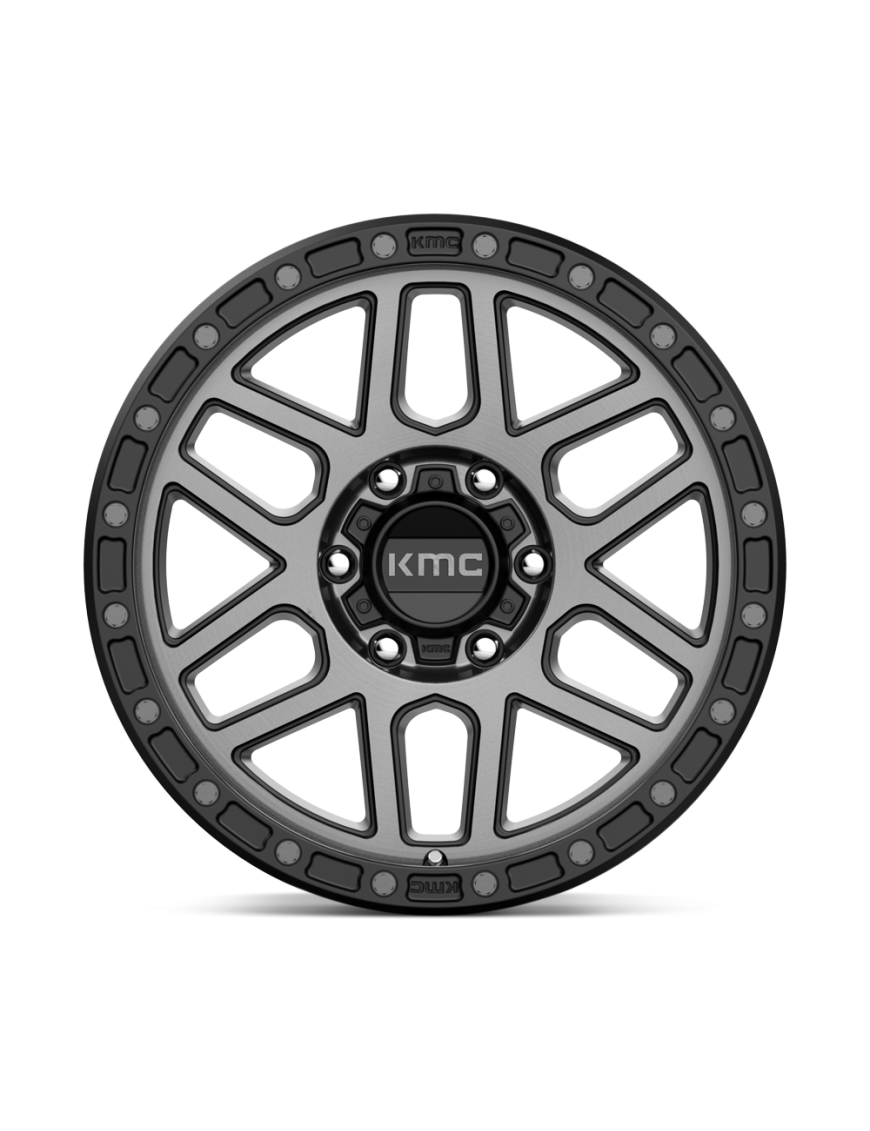 Felga aluminiowa KM544 MESA Satin Black W/ Gray Tint KMC - ujęcie 3
