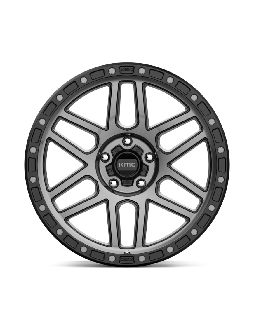 Felga aluminiowa KM544 MESA Satin Black W/ Gray Tint KMC - ujęcie 2