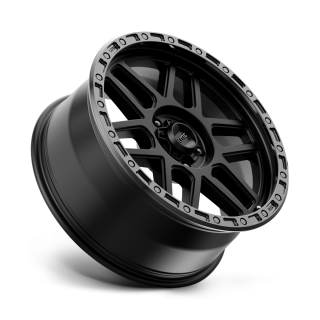 Felga aluminiowa KM544 MESA Satin Black W/ Gloss Black Lip KMC - ujęcie 2