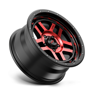 Felga aluminiowa KM540 RECON Gloss Black Machined W/ Red Tint KMC - ujęcie 2