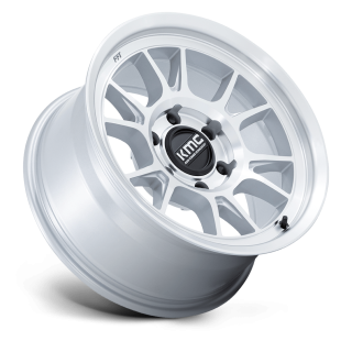 Felga aluminiowa KM729 RANGE Gloss Silver W/ Machined Face KMC - ujęcie 2