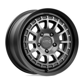 Felga aluminiowa KM719 CANYON Satin Black W/ Gray Tint KMC