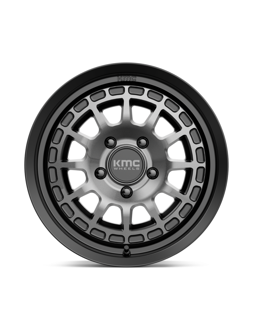Felga aluminiowa KM719 CANYON Satin Black W/ Gray Tint KMC - ujęcie 2