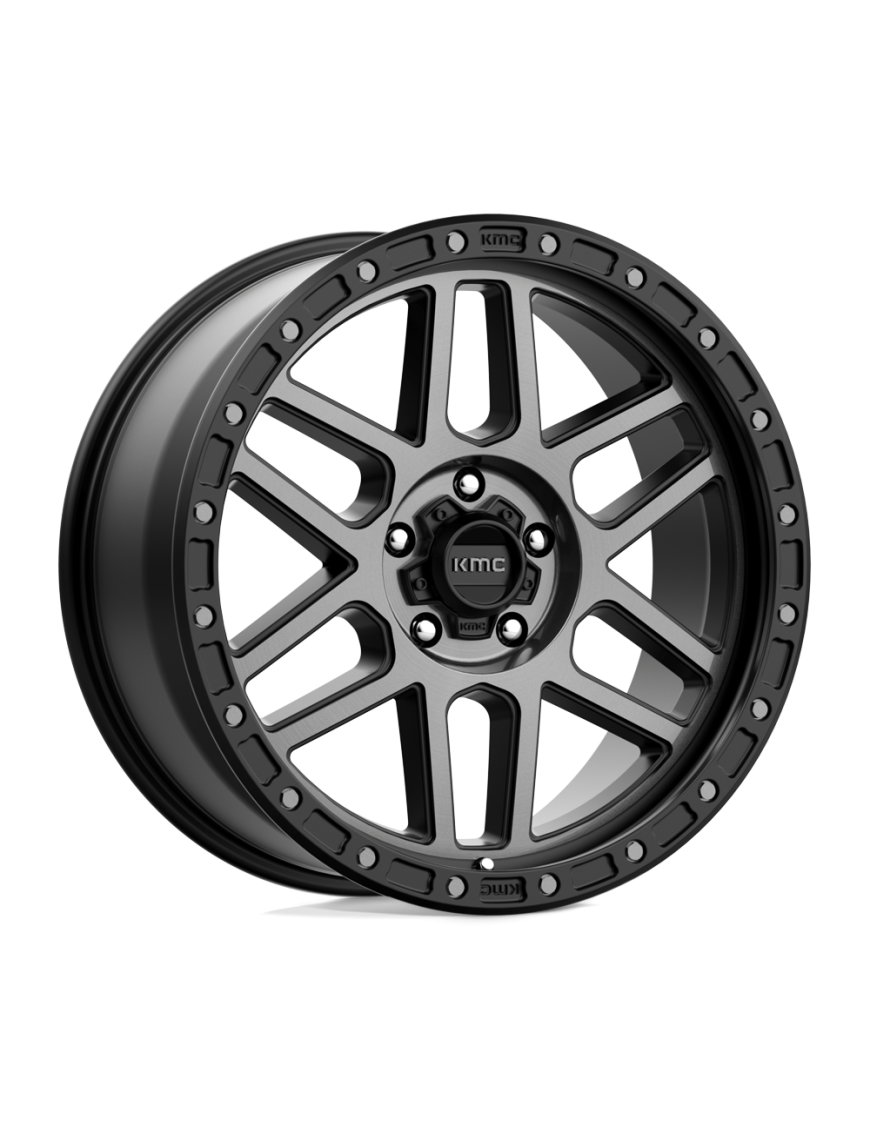 Felga aluminiowa KM544 MESA Satin Black W/ Gray Tint KMC