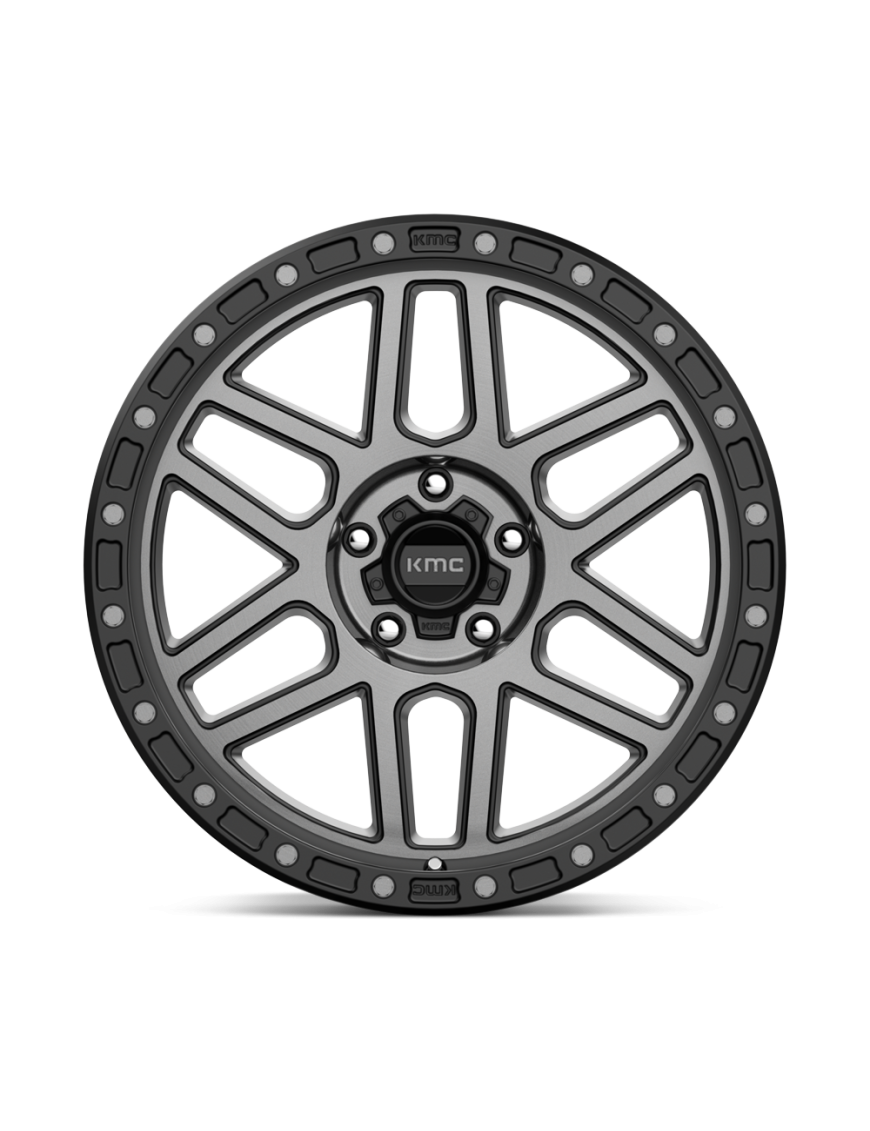 Felga aluminiowa KM544 MESA Satin Black W/ Gray Tint KMC - ujęcie 2