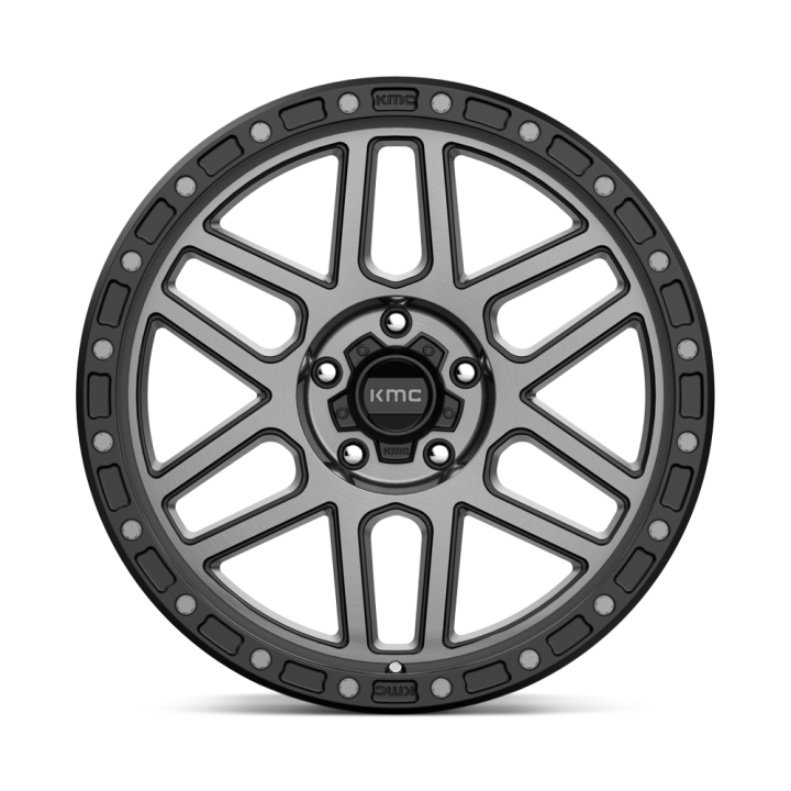 Felga aluminiowa KM544 MESA Satin Black W/ Gray Tint KMC - ujęcie 2