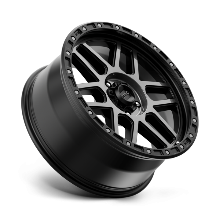 Felga aluminiowa KM544 MESA Satin Black W/ Gray Tint KMC - ujęcie 3