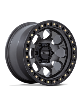 Felga aluminiowa KM550 RIOT SBL Anthracite W/ Satin Black Lip KMC