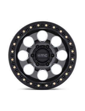 Felga aluminiowa KM550 RIOT SBL Anthracite W/ Satin Black Lip KMC - ujęcie 3