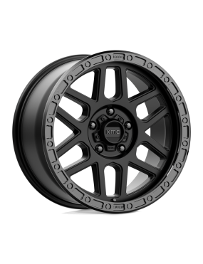Felga aluminiowa KM544 MESA Satin Black W/ Gloss Black Lip KMC