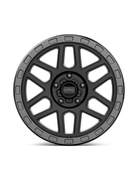 Felga aluminiowa KM544 MESA Satin Black W/ Gloss Black Lip KMC - ujęcie 3