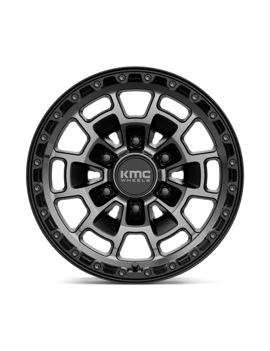 Felga aluminiowa KM718 SUMMIT Satin Black W/ Gray Tint KMC - ujęcie 2