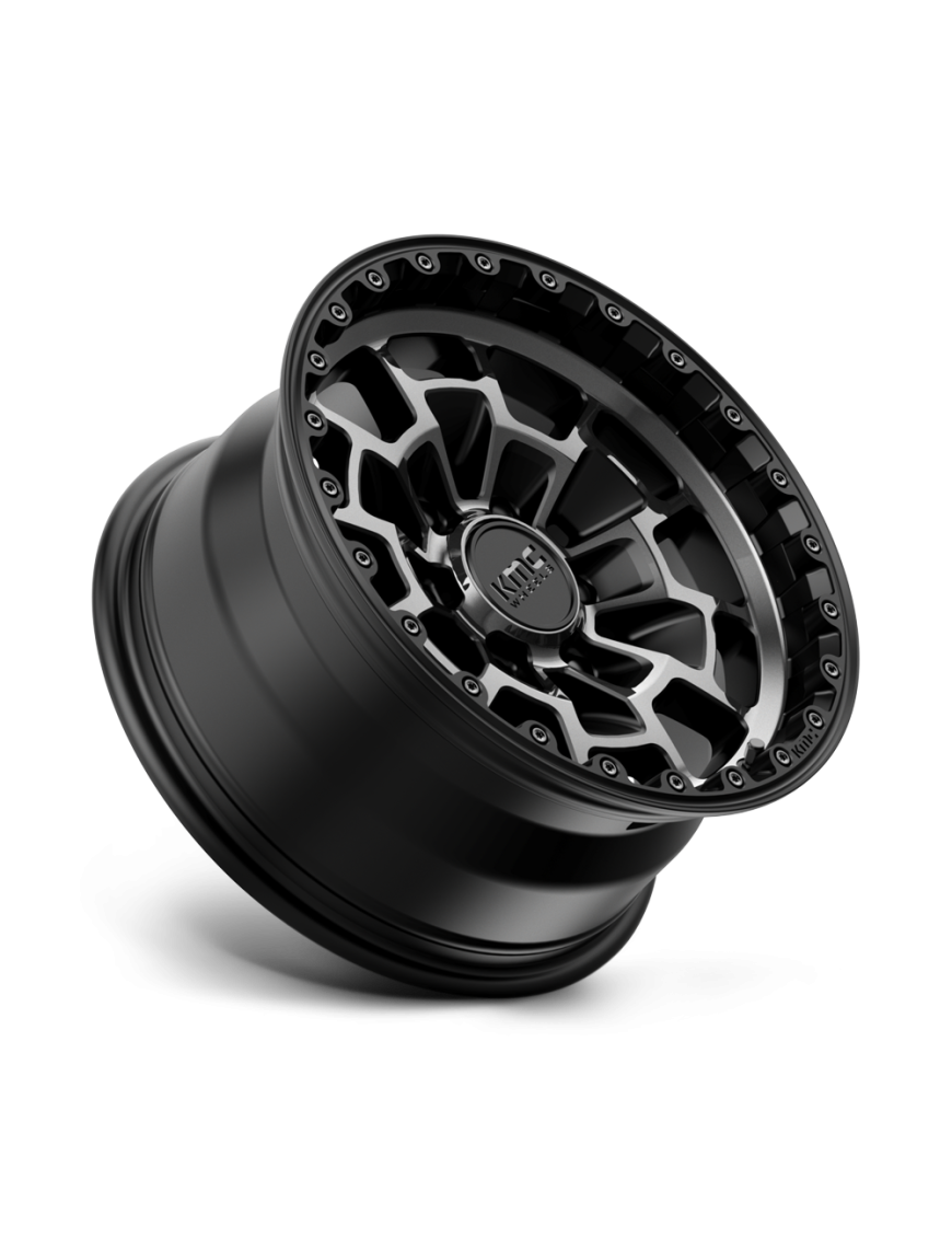 Felga aluminiowa KM718 SUMMIT Satin Black W/ Gray Tint KMC - ujęcie 3