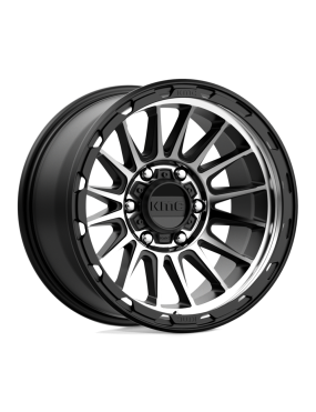 Felga aluminiowa KM542 IMPACT Satin Black Machined KMC