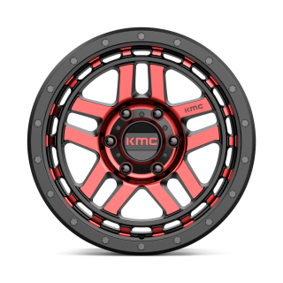 Felga aluminiowa KM540 RECON Gloss Black Machined W/ Red Tint KMC - ujęcie 2