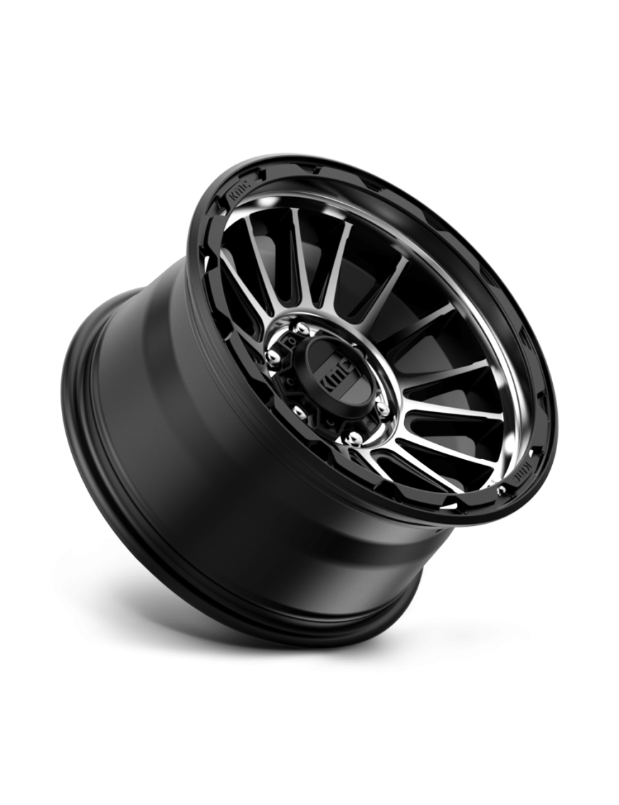 Felga aluminiowa KM542 IMPACT Satin Black Machined KMC - ujęcie 2