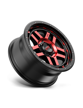 Felga aluminiowa KM540 RECON Gloss Black Machined W/ Red Tint KMC - ujęcie 3