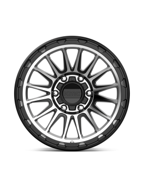 Felga aluminiowa KM542 IMPACT Satin Black Machined KMC - ujęcie 3