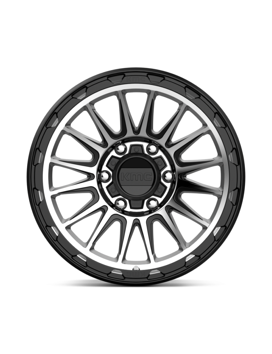 Felga aluminiowa KM542 IMPACT Satin Black Machined KMC - ujęcie 3