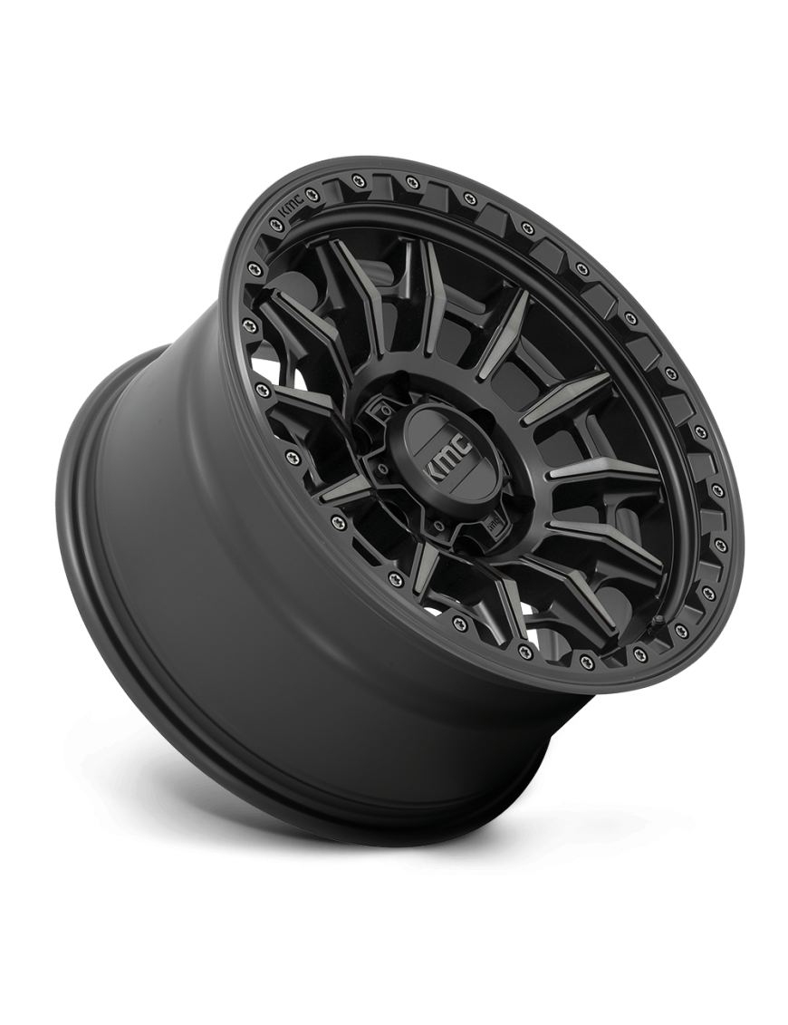 Felga aluminiowa KM547 CARNAGE Satin Black W/ Gray Tint KMC - ujęcie 3