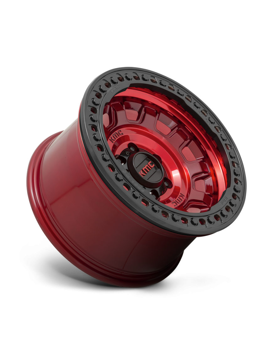 Felga aluminiowa KM236 TANK BEADLOCK Candy Red KMC - ujęcie 2